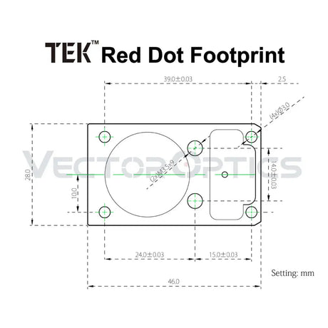 Vector Optics Frenzy 1x17x24 red dot Vector Optics